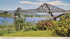Connel Bridge, Argyll, Vintage Postcard