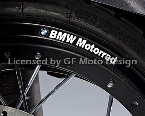 Bmw small wheel - bmw, decals