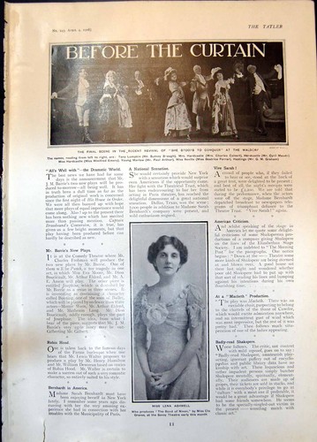 Antique old print she stoops - antique,