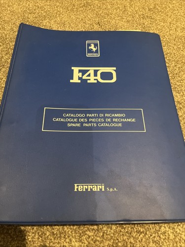 Ferrari f40 spare parts - f40,