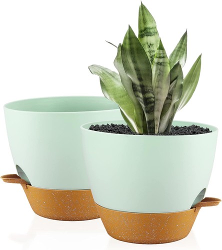 25cm self watering plant pots - 25cm, self-watering