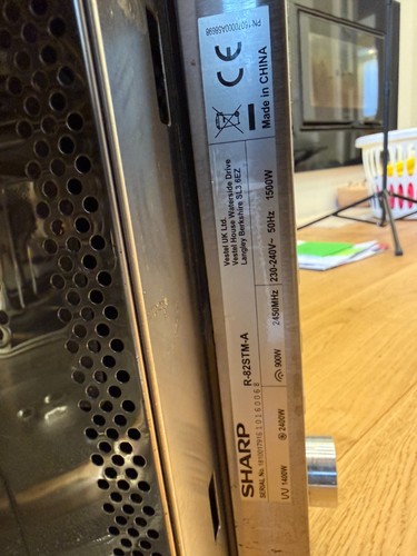 Sharp 25l 900w - 25l, microwave