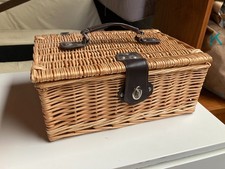 Vintage Style Brown Wicker