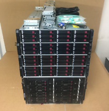 HP C3000 P2000 G3 8x BL460c Gen8 8Gbit FC 96-Core 512GB RAM 55.2TB SAN Solution