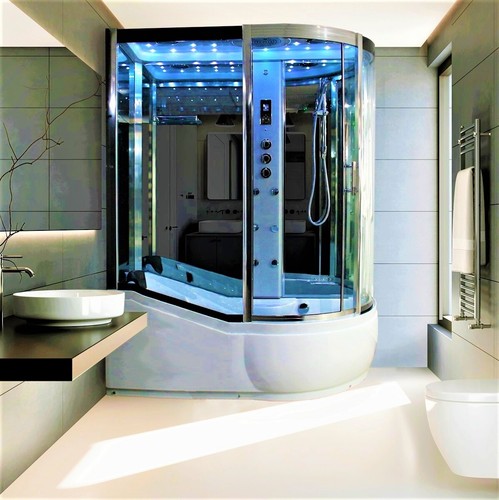Insignia steam shower - shower, bath