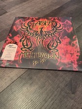 Ash - Meltdown Limited Orange & Black Splatter Vinyl LP Sealed & New