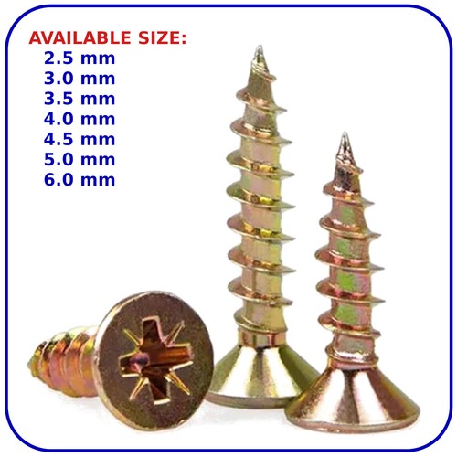 Wood screws 5mm 6mm - screws,