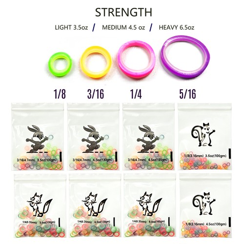 Latex elastics rubber bands - elastics,