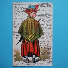 The Lass O' Killiecrankie - Harry Lauder Series - Scotland - Posted 1905
