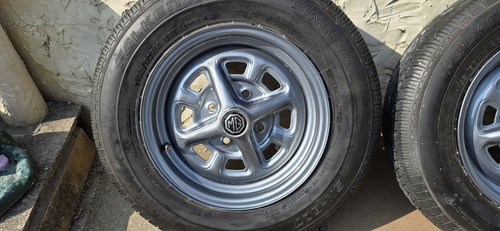 Mgb rostyle wheels inch x - mgb,
