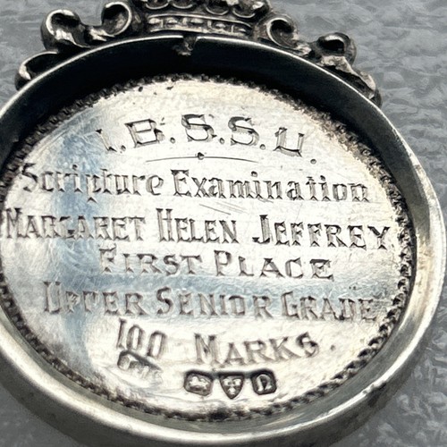 Sterling silver medal 1938 - silver,
