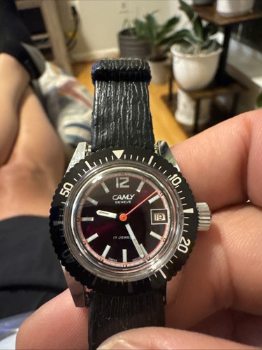 Vintage camy geneva diver - camy,
