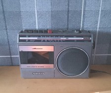 Vintage Sanyo Radio Cassette
