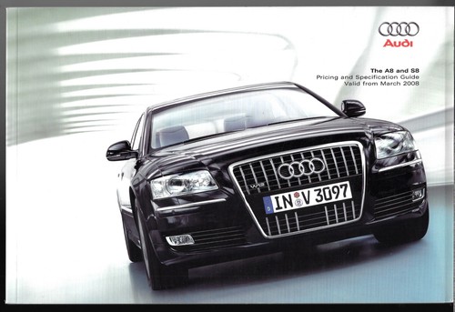 Audi 2008 uk market - s8,