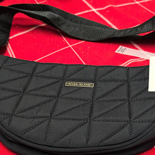 River island black quilted - island,