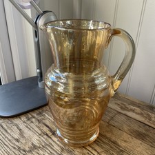 Large Art Deco Hand Blown