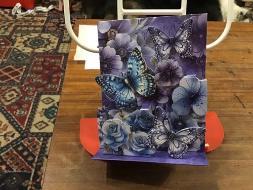 Hunkydory floral butterflies - floral,,