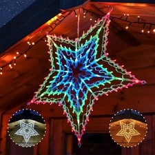 55cm Christmas Star LED Multi