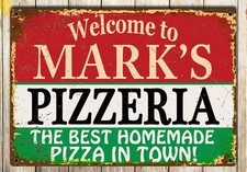 Personalised Pizzeria Metal