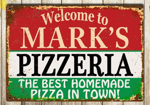 Personalised pizzeria metal - pizzeria,