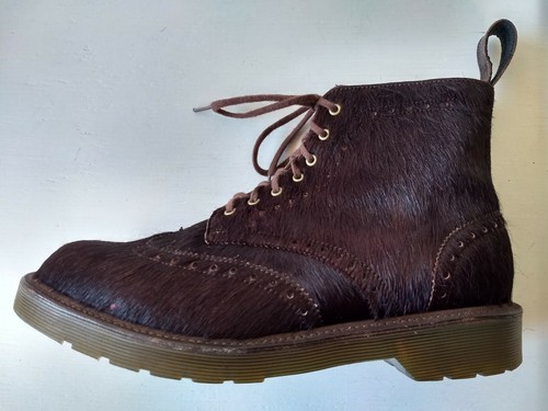 Martens oxblood pony - oxblood, hair