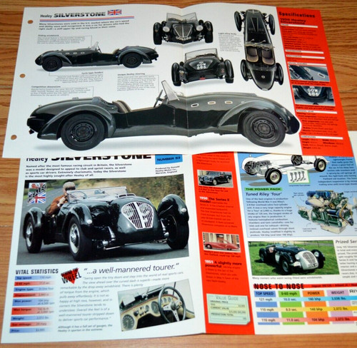 1950 healey silverstone specs - 1950,