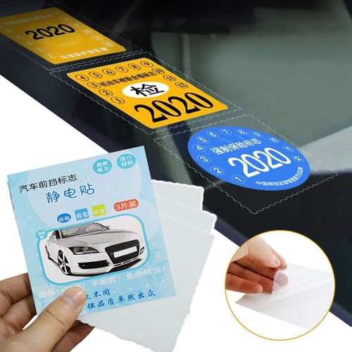 Car static stickers - 3x,