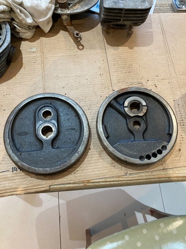 Pair ariel 350 flywheels - pair,