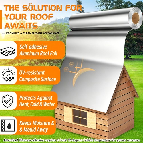 Meatl roll roof self - roll, self-adhesive