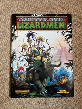 Warhammer Classic Lizardmen Army Book Codex 1996 Very Good SC OOP