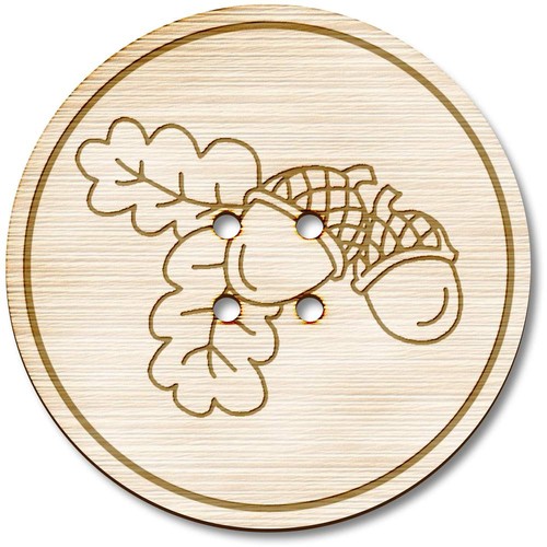 Oak tree acorns wooden - 'oak, acorns'