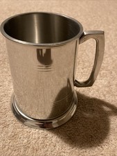 Pewter Tankard With Handle