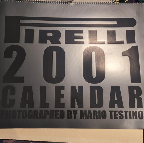 Pirelli calendar 2001 vintage - 2001,