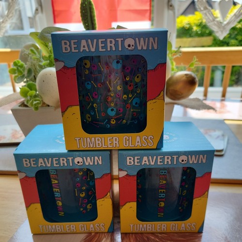 Beavertown tumbler glasses - glasses, x