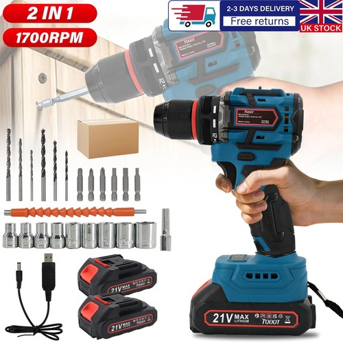 Battery 21v cordless drill - 21v,