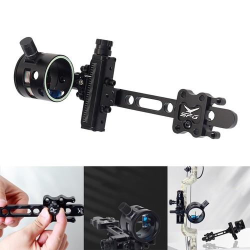 Single pin bow sight short - single, bar