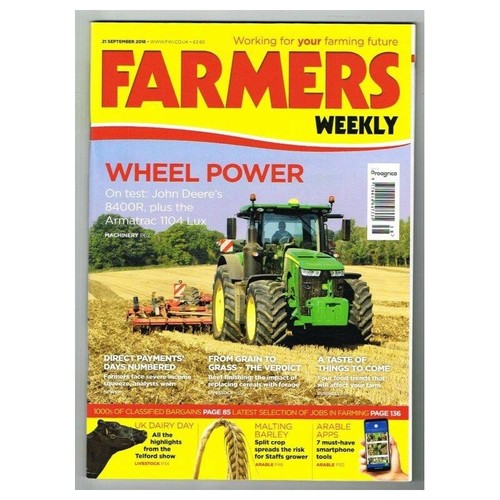 Farmers weekly magazine - weekly,