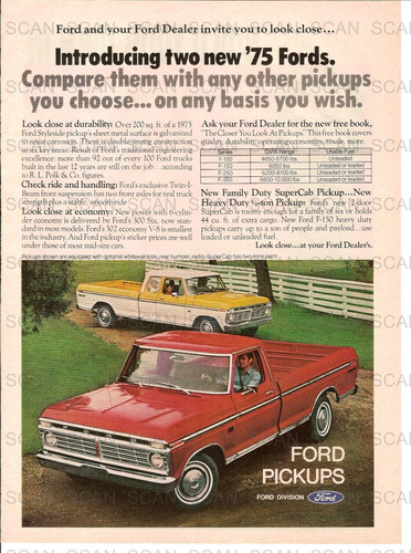 1975 ford pickups 1974 - ford,