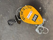 DUKE DU-500A electric hoist winch 500kg, yellow 110v Electric Winch with remote