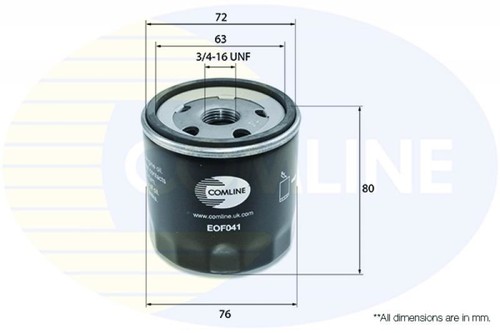 Engine oil filter - engine,
