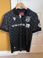 Wrexham AFC 2024/25 Away Shirt (Black) Size M - Worn Once, in great condition