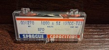 Sprague Capacitors 270J 1000K