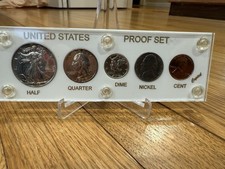 1938 U.S. 5 Coin Silver Proof