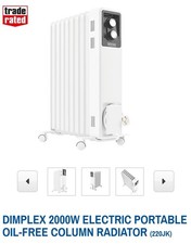 Dimplex Oil Free Radiator