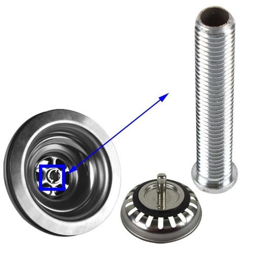 70mm basket strainer waste - 70mm,