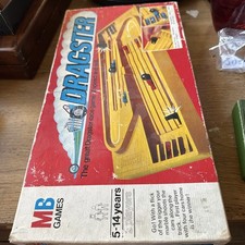MB Games Vintage Dragster Board Game 1976 Edition 