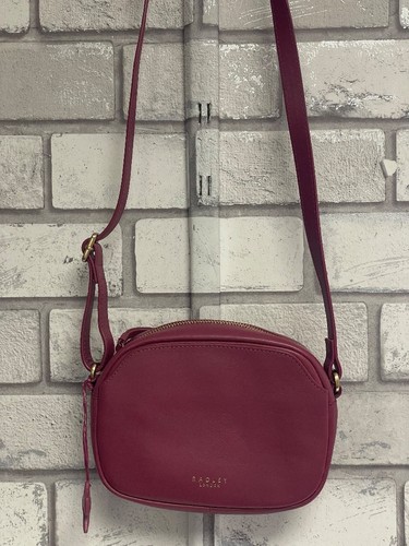 Radley pink small leather - small,