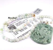 JADE NECKLACE AND PENDANT