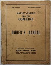 Original Massey Harris No 726
