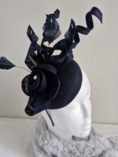 Navy Fascinator Weddings